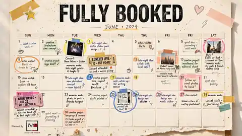 Fully booked events calendar by InVision8